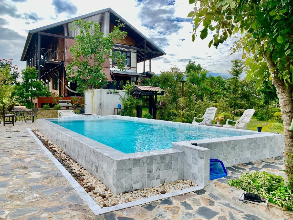 Rang Robin Farmstay With Swimming Pool Ban Wang Muang Bagian luar foto